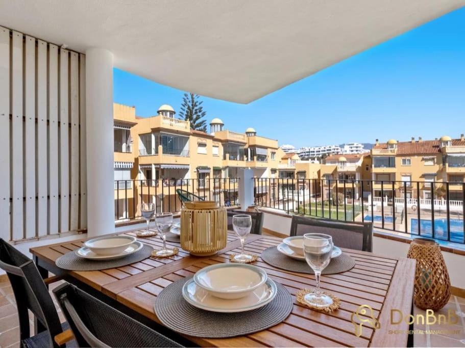 Apartamento Cerca De La Playa En Las Lagunas De Mijas Fuengirola Eksteriør billede